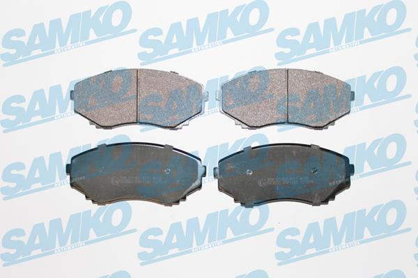 Samko 5SP1132 - Brake Pad Set, disc brake autospares.lv