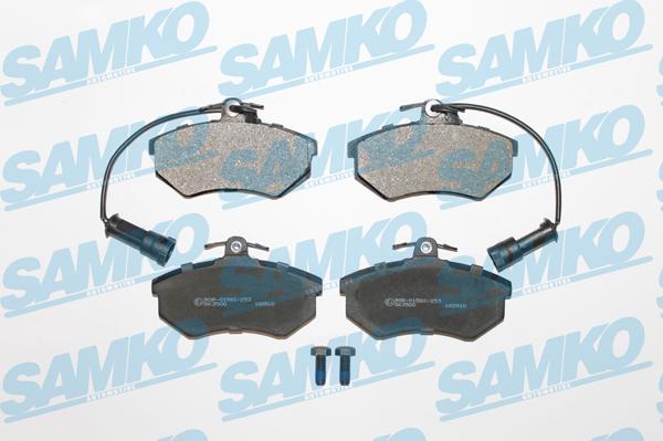 Samko 5SP1137 - Brake Pad Set, disc brake autospares.lv