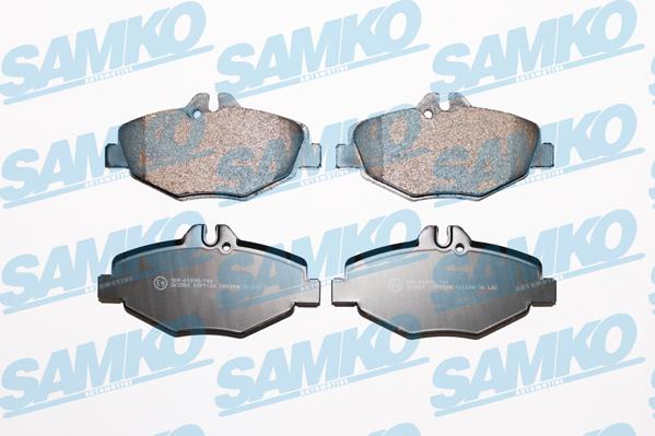 Samko 5SP1124 - Brake Pad Set, disc brake autospares.lv