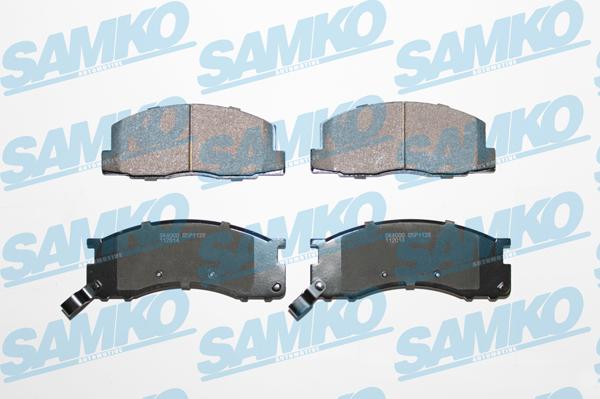 Samko 5SP1126 - Brake Pad Set, disc brake autospares.lv