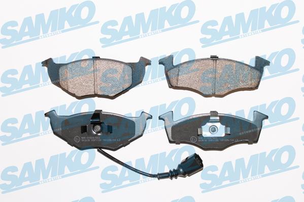 Samko 5SP1120 - Brake Pad Set, disc brake autospares.lv