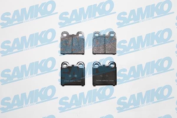 Samko 5SP112 - Brake Pad Set, disc brake autospares.lv