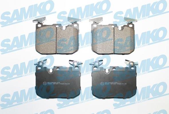 Samko 5SP1854 - Brake Pad Set, disc brake autospares.lv