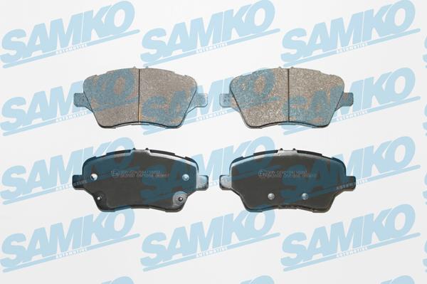 Samko 5SP1856 - Brake Pad Set, disc brake autospares.lv