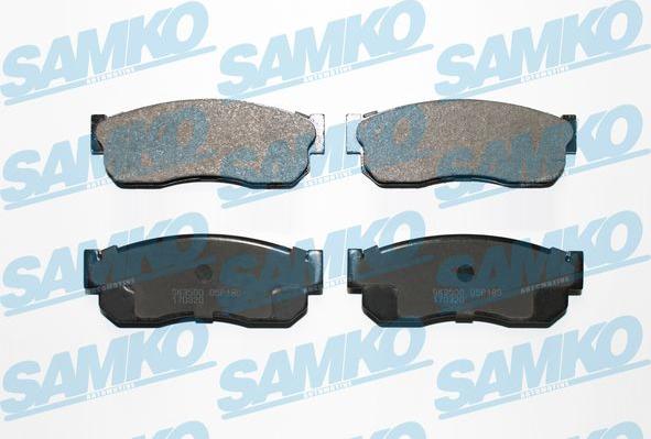 Samko 5SP185 - Brake Pad Set, disc brake autospares.lv