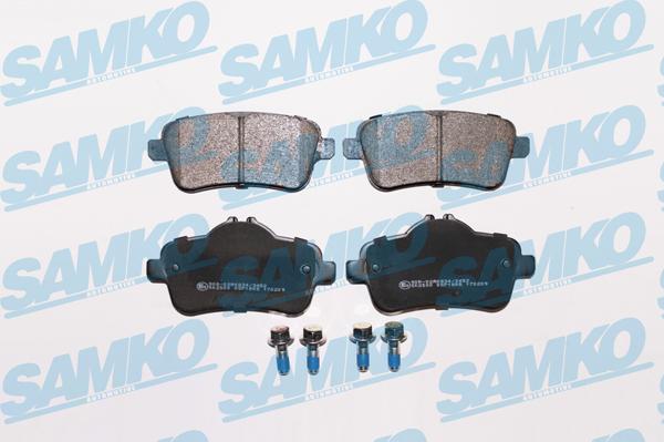 Samko 5SP1805 - Brake Pad Set, disc brake autospares.lv
