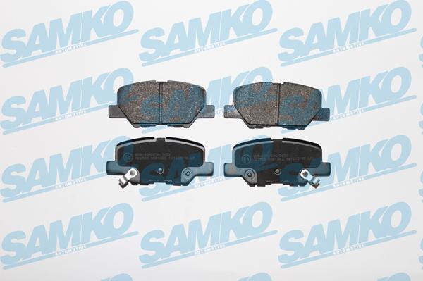Samko 5SP1802 - Brake Pad Set, disc brake autospares.lv