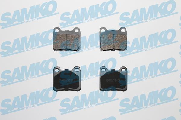 Samko 5SP181 - Brake Pad Set, disc brake autospares.lv