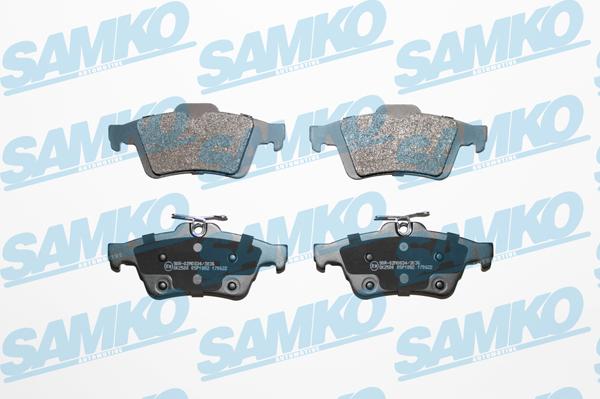 Samko 5SP1882 - Brake Pad Set, disc brake autospares.lv