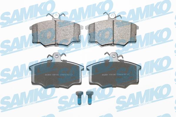 Samko 5SP188 - Brake Pad Set, disc brake autospares.lv
