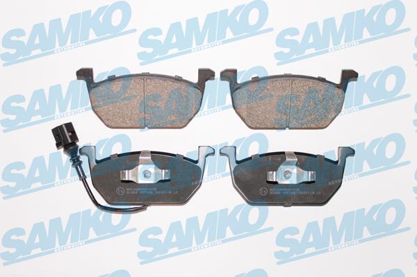 Samko 5SP1836 - Brake Pad Set, disc brake autospares.lv