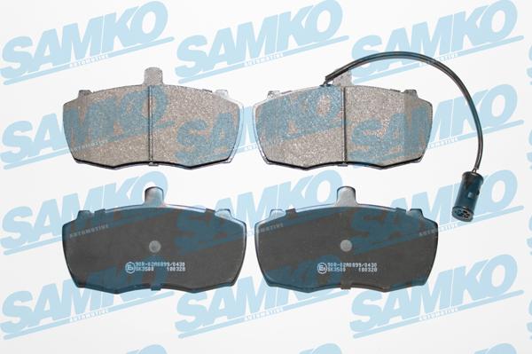 Samko 5SP1830 - Brake Pad Set, disc brake autospares.lv