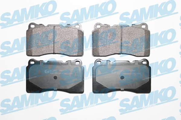 Samko 5SP1394 - Brake Pad Set, disc brake autospares.lv