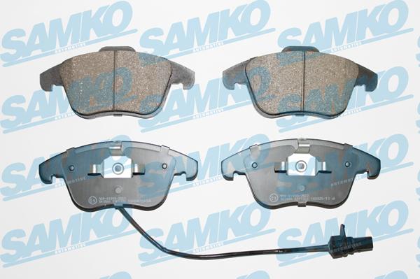 Samko 5SP1391 - Brake Pad Set, disc brake autospares.lv
