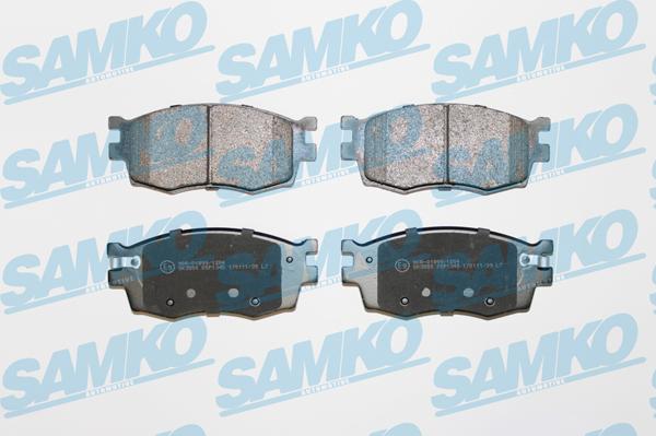 Samko 5SP1345 - Brake Pad Set, disc brake autospares.lv