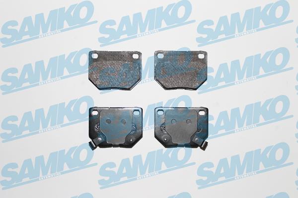 Samko 5SP1341 - Brake Pad Set, disc brake autospares.lv