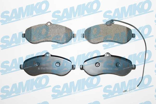 Samko 5SP1348 - Brake Pad Set, disc brake autospares.lv