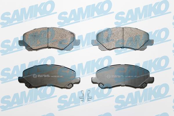 Samko 5SP1347 - Brake Pad Set, disc brake autospares.lv