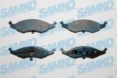 Samko 5SP1352 - Brake Pad Set, disc brake autospares.lv