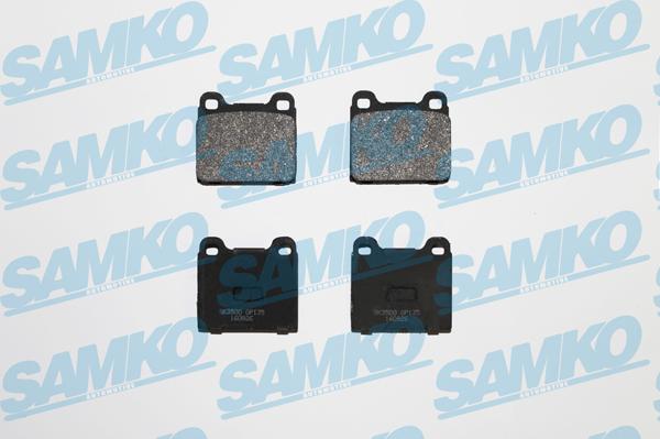 Samko 5SP135 - Brake Pad Set, disc brake autospares.lv