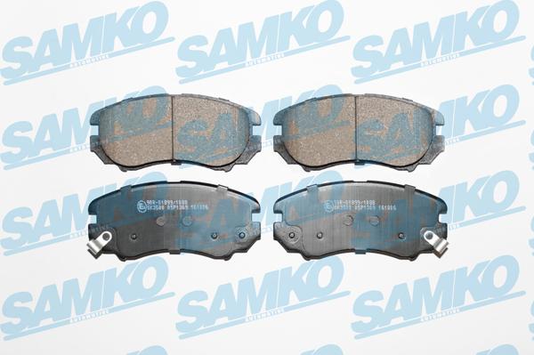 Samko 5SP1369 - Brake Pad Set, disc brake autospares.lv