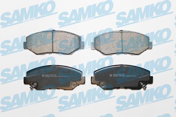 Samko 5SP1364 - Brake Pad Set, disc brake autospares.lv