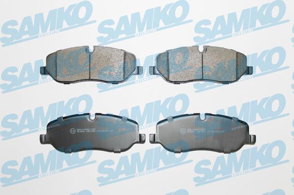 Samko 5SP1360 - Brake Pad Set, disc brake autospares.lv