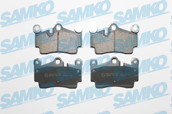 Samko 5SP1362 - Brake Pad Set, disc brake autospares.lv