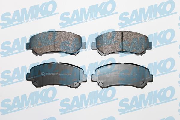 Samko 5SP1314 - Brake Pad Set, disc brake autospares.lv
