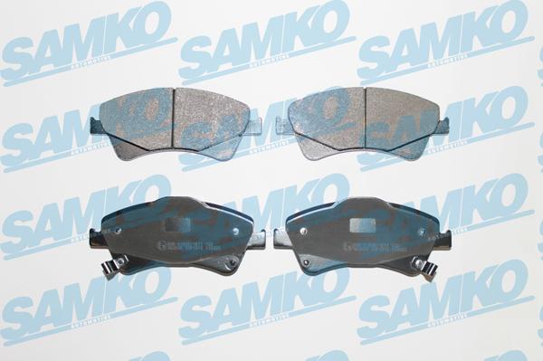 Samko 5SP1313 - Brake Pad Set, disc brake autospares.lv