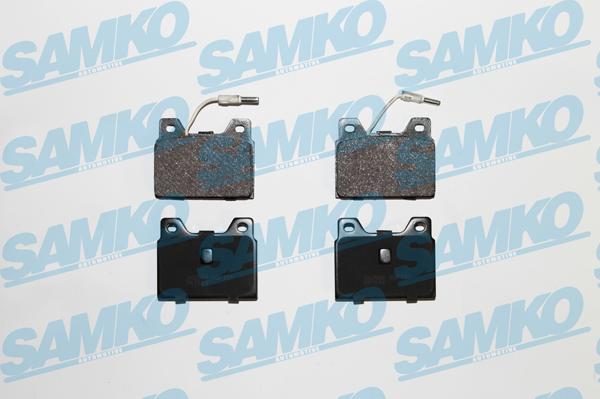 Samko 5SP131 - Brake Pad Set, disc brake autospares.lv