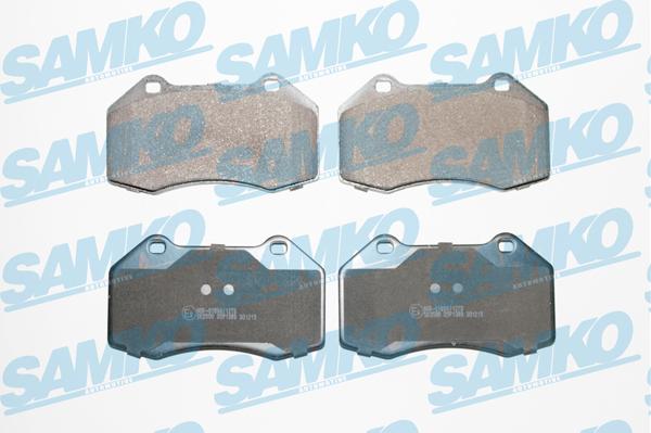 Samko 5SP1389 - Brake Pad Set, disc brake autospares.lv