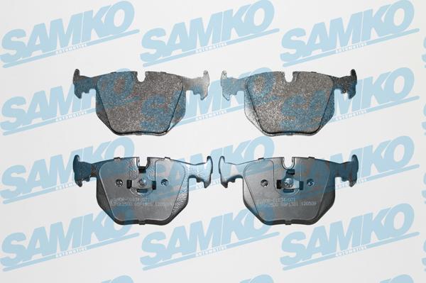 Samko 5SP1381 - Brake Pad Set, disc brake autospares.lv