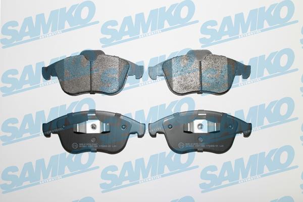 Samko 5SP1388 - Brake Pad Set, disc brake autospares.lv