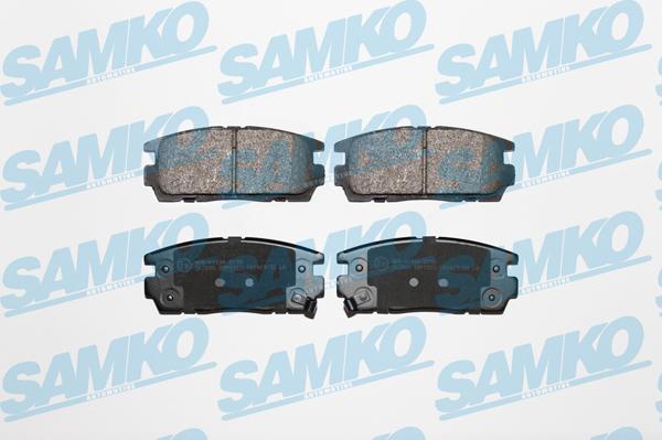 Samko 5SP1323 - Brake Pad Set, disc brake autospares.lv