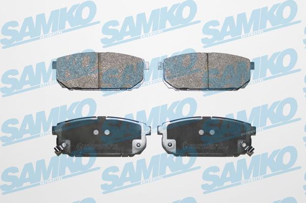 Samko 5SP1370 - Brake Pad Set, disc brake autospares.lv