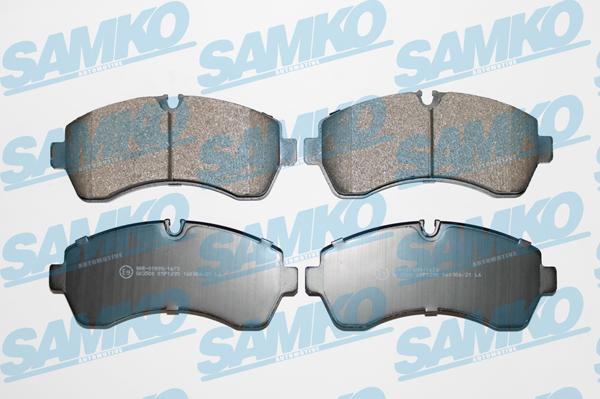 Samko 5SP1295 - Brake Pad Set, disc brake autospares.lv