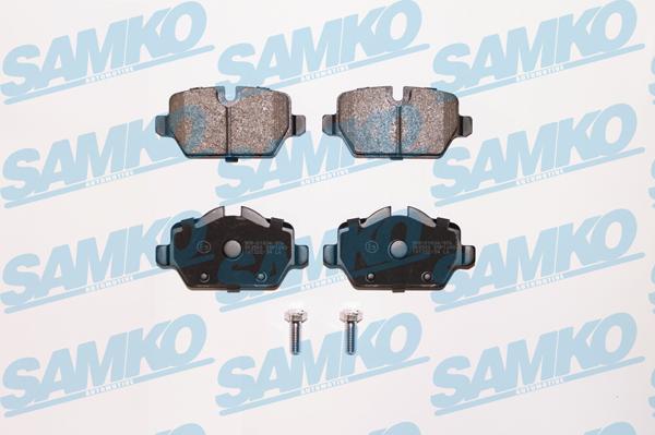Samko 5SP1249 - Brake Pad Set, disc brake autospares.lv