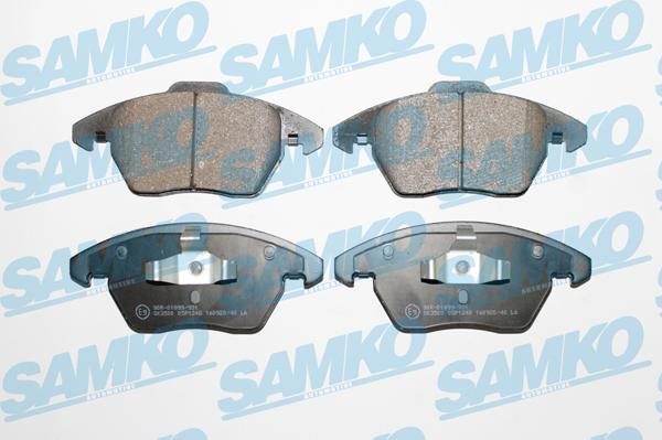 Samko 5SP1248 - Brake Pad Set, disc brake autospares.lv