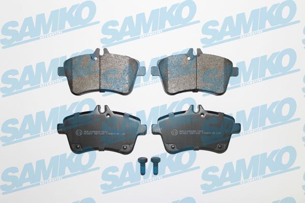 Samko 5SP1243 - Brake Pad Set, disc brake autospares.lv