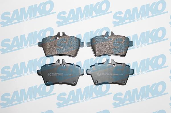 Samko 5SP1242 - Brake Pad Set, disc brake autospares.lv