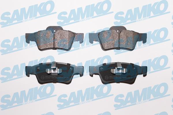 Samko 5SP1254 - Brake Pad Set, disc brake autospares.lv