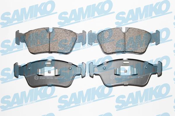 Samko 5SP1250 - Brake Pad Set, disc brake autospares.lv