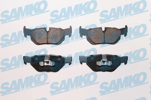 Samko 5SP1252 - Brake Pad Set, disc brake autospares.lv