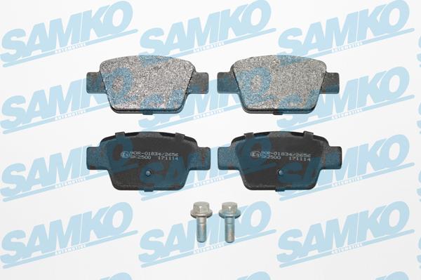 Samko 5SP1269 - Brake Pad Set, disc brake autospares.lv