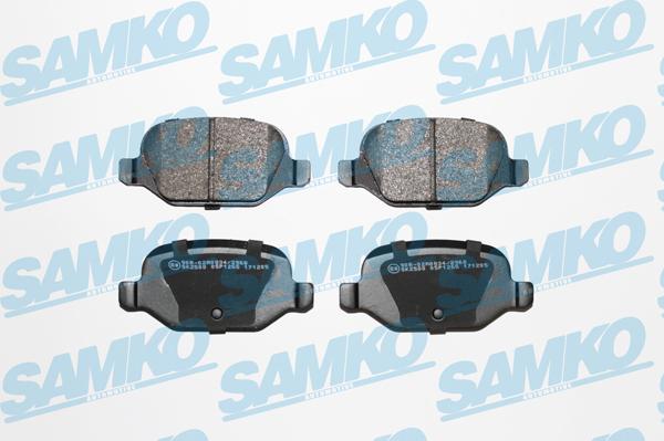 Samko 5SP1265 - Brake Pad Set, disc brake autospares.lv