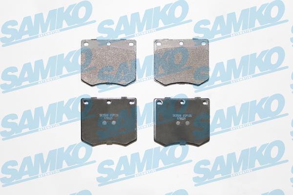 Samko 5SP126 - Brake Pad Set, disc brake autospares.lv