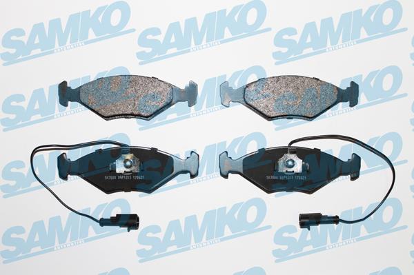 Samko 5SP1203 - Brake Pad Set, disc brake autospares.lv