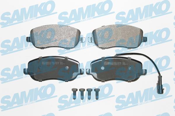 Samko 5SP1217 - Brake Pad Set, disc brake autospares.lv