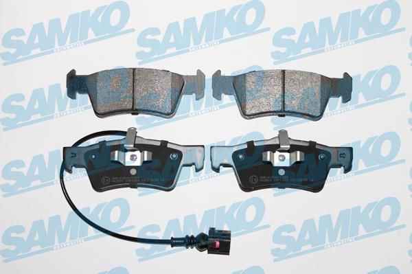 Samko 5SP1284 - Brake Pad Set, disc brake autospares.lv
